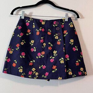 HOLIDAY SALE 50% OFF! // Vintage Starwear Navy Floral Skort